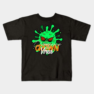 Overcome the Crown virus Kids T-Shirt